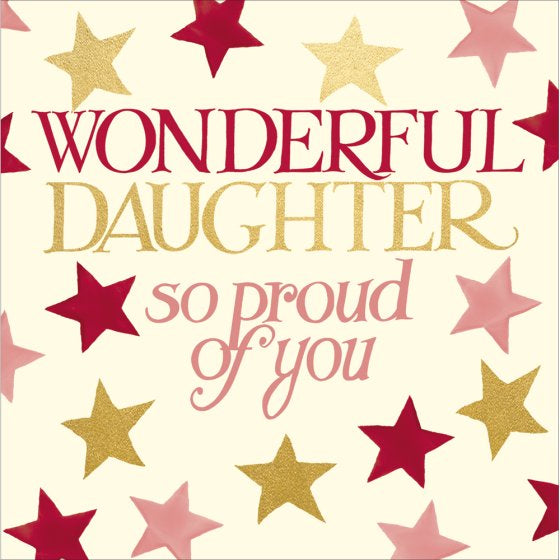 Emma Bridgewater Wonderful Daughter Card