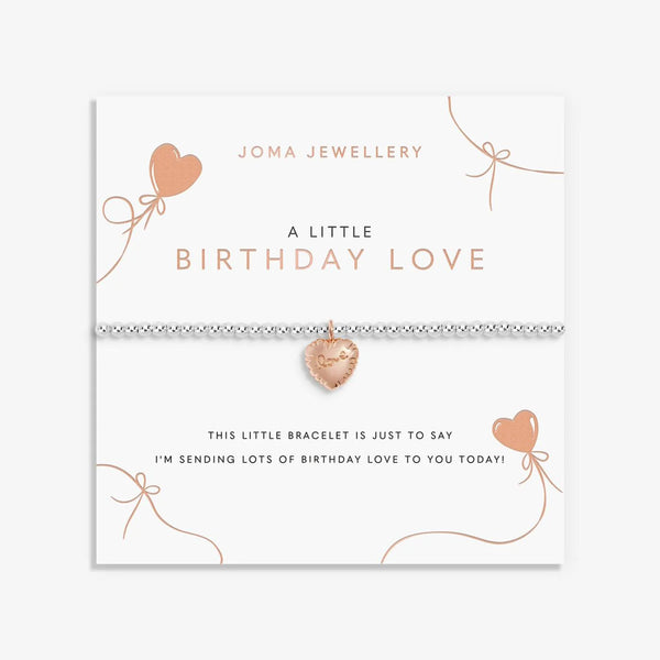 Joma Jewellery A Little 'Birthday Love' Bracelet