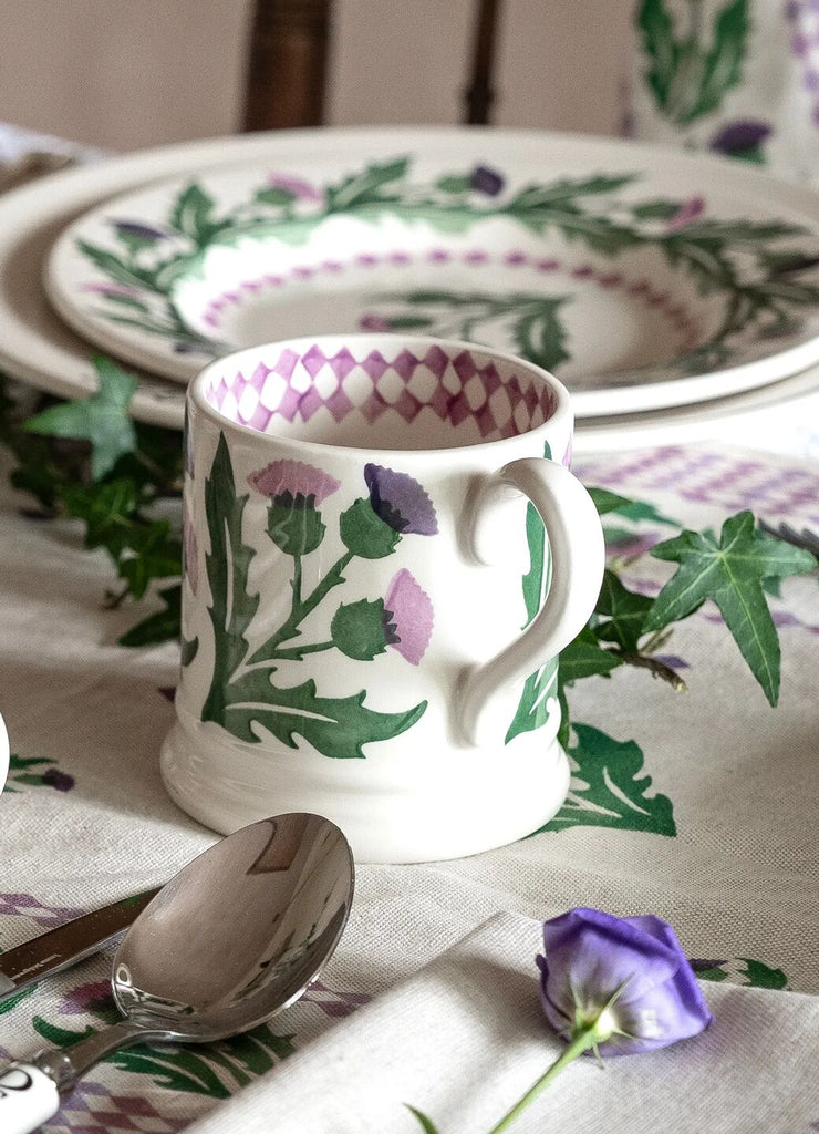 Emma Bridgewater Thistle 1/2 Pint Mug
