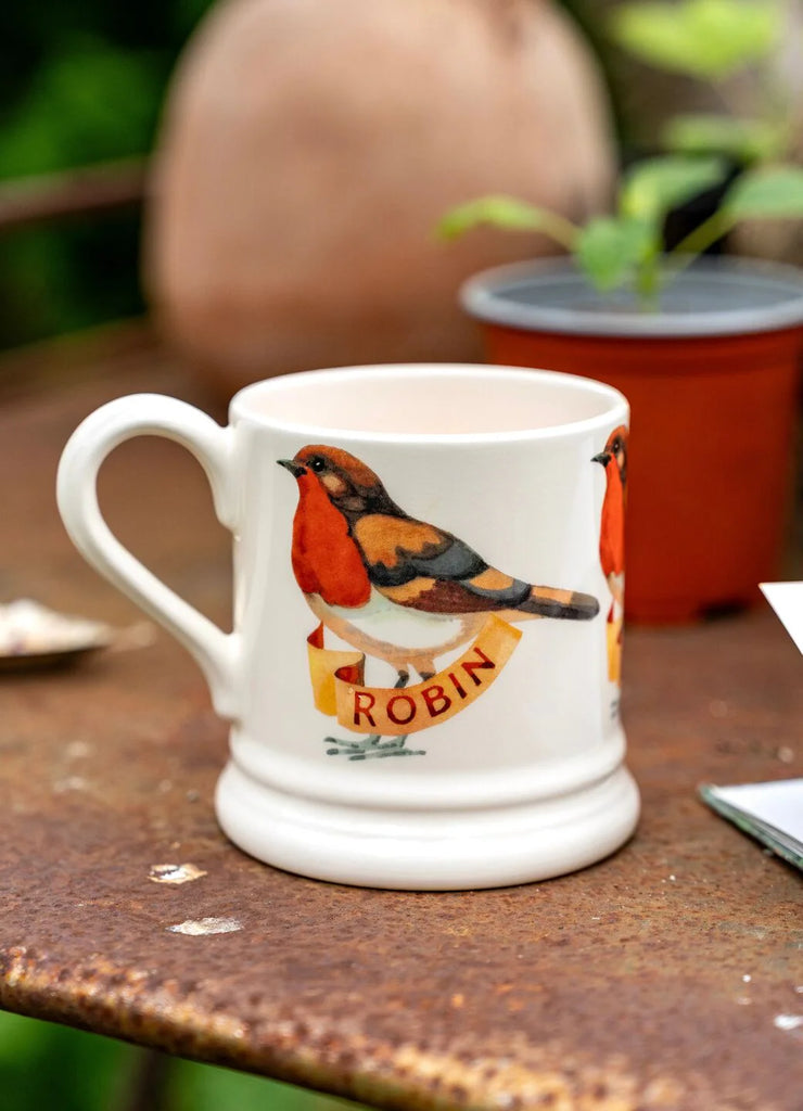 Emma Bridgewater Robin 1/2 Pint Mug