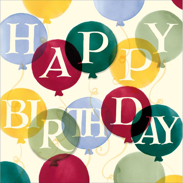 Emma Bridgewater Birthday Balloons Card