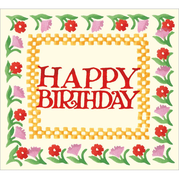 Emma Bridgewater Birthday Flowers Card