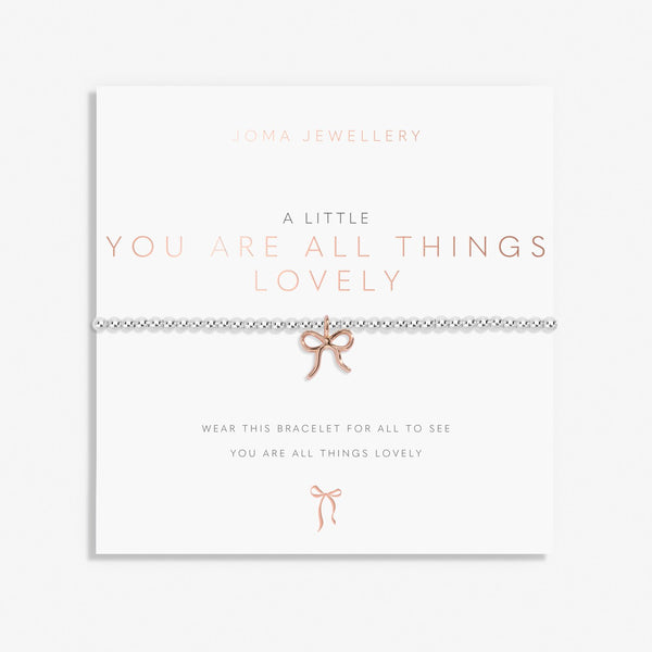 Joma Jewellery A Little 'You Are All Things Lovely' Bracelet