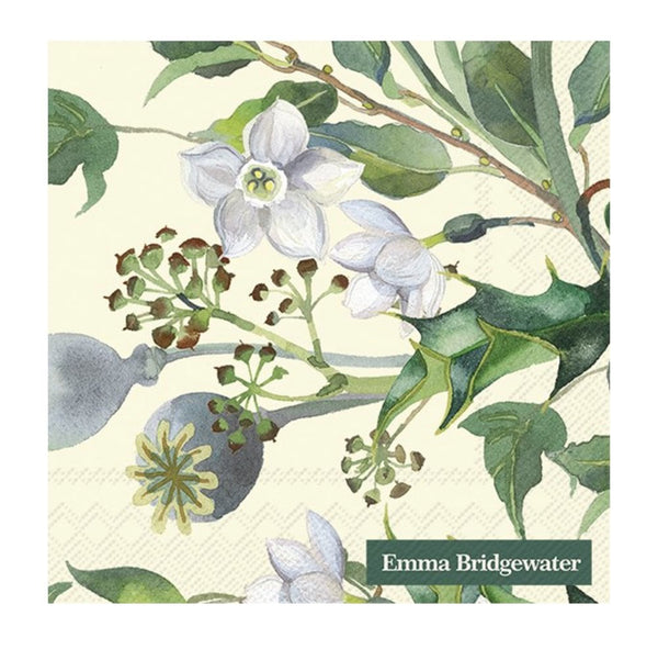 Emma Bridgewater Winter Flowers cocktail Napkins