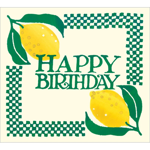 Emma Bridgewater Citrus Lemon Card