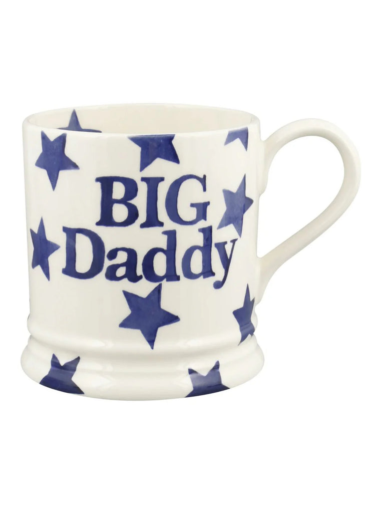Emma Bridgewater Big Blue Star Big Daddy 1 Pint Mug