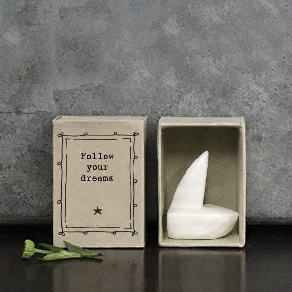 East Of India Matchbox - Follow Your Dreams