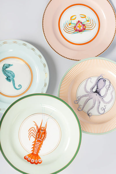 Yvonne Ellen Under The Sea Dinner Plates 26.5 cm - Set Of Four