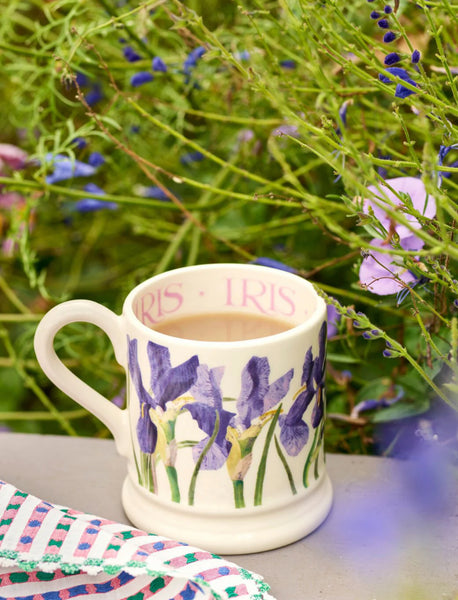 Emma Bridgewater Iris 1/2 Pint Mug