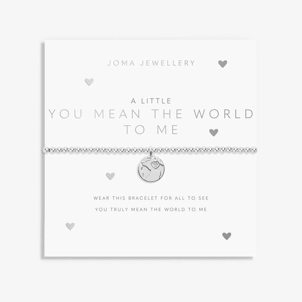 Joma Jewelley A Little ‘You Mean The World To Me’ Bracelet