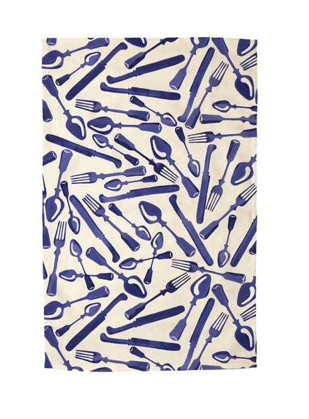 Emma Bridgewater Knives & Forks Tea Towel