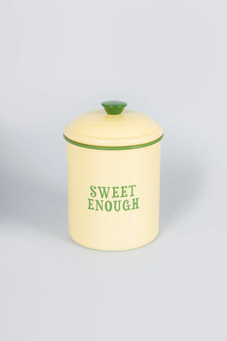 Yvonne Ellen Enamel Storage Tin - Sugar