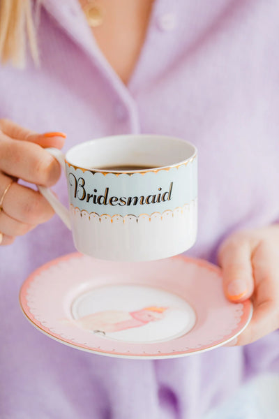 Yvonne Ellen Bridesmaid Teacup & Saucer