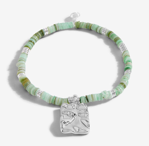 Joma Jewellery Summer Solstice Green Shell Bracelet