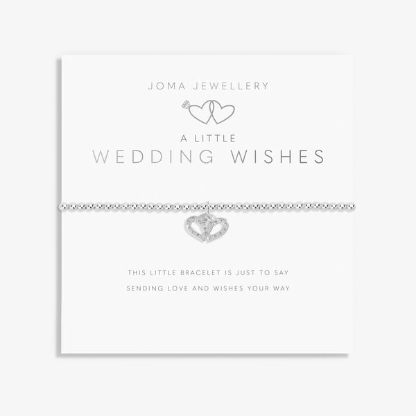 Joma Jewellery A Little 'Wedding Wishes' Bracelet