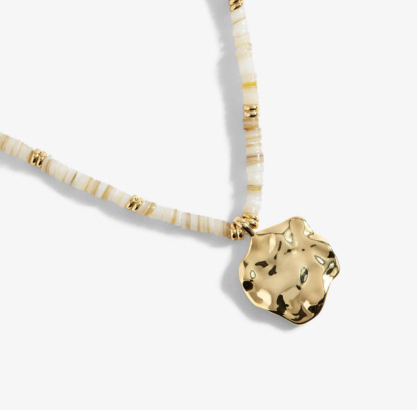 Joma Jewellery Summer Solstice White Shell Necklace