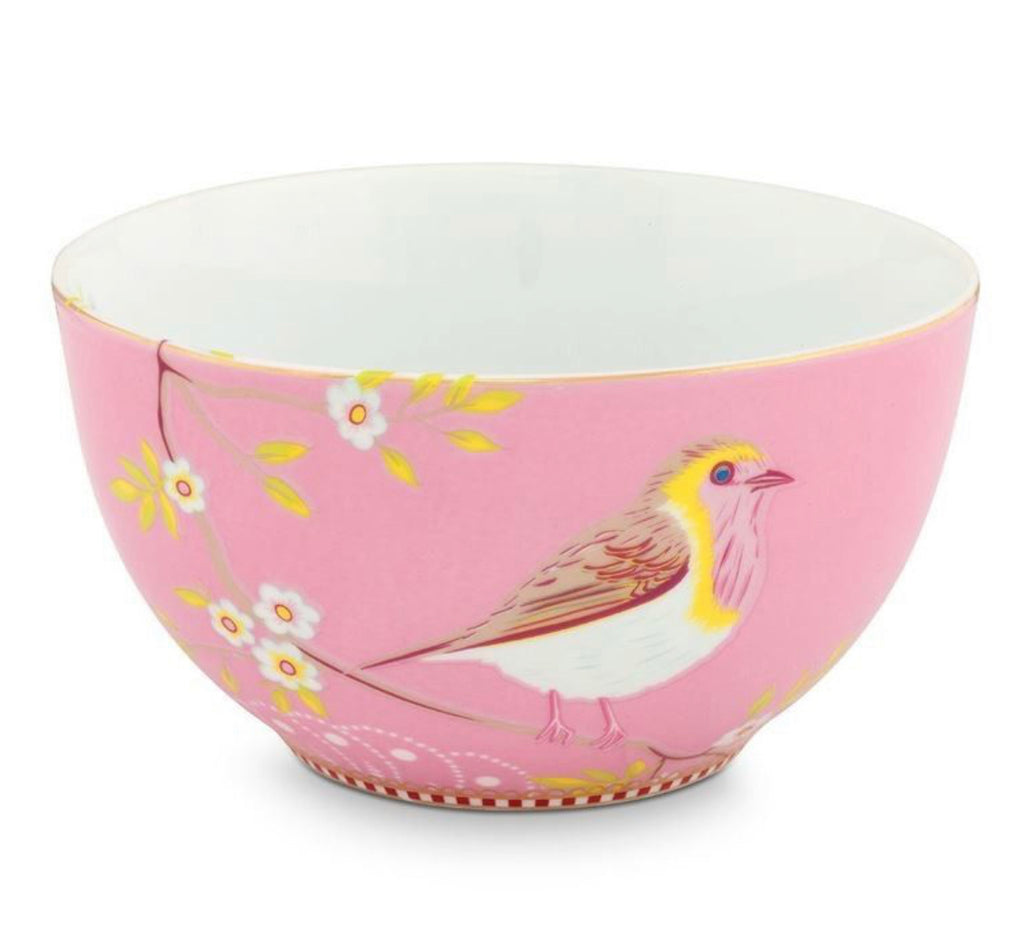 Pip Studio Early Birds Bowl 15 cm - Pink
