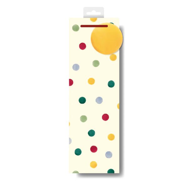 Emma Bridgewater Polka Dot Bottle Gift Bag