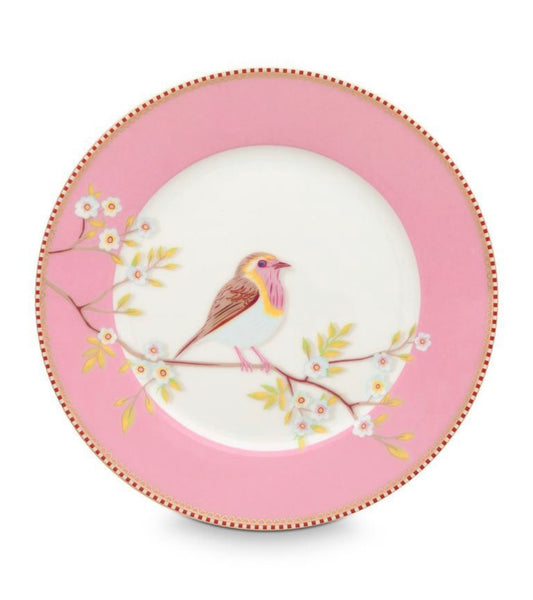 Pip Studio Early Birds 21cm Plate - Pink