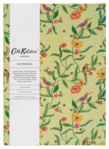 Cath Kidston Summer Birds Clothbound Notebook A5