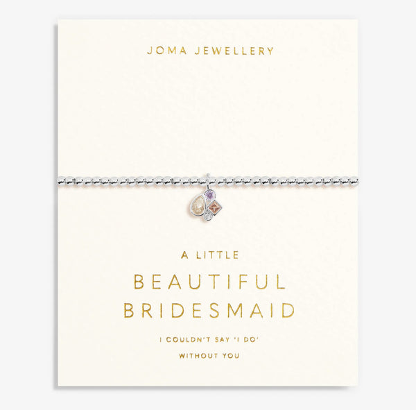 Joma Jewellery Bridal A Little 'Beautiful Bridesmaid' Bracelet