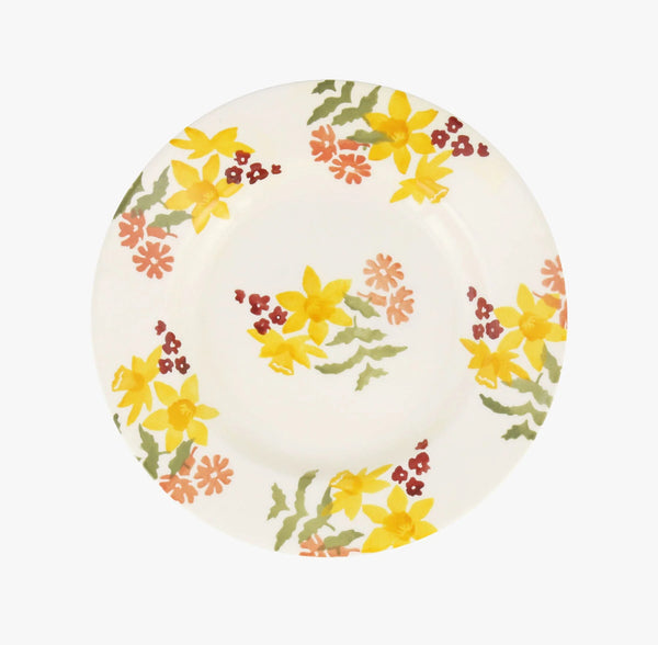 Emma Bridgewater Wild Daffodils 8 1/2 Inch Plate