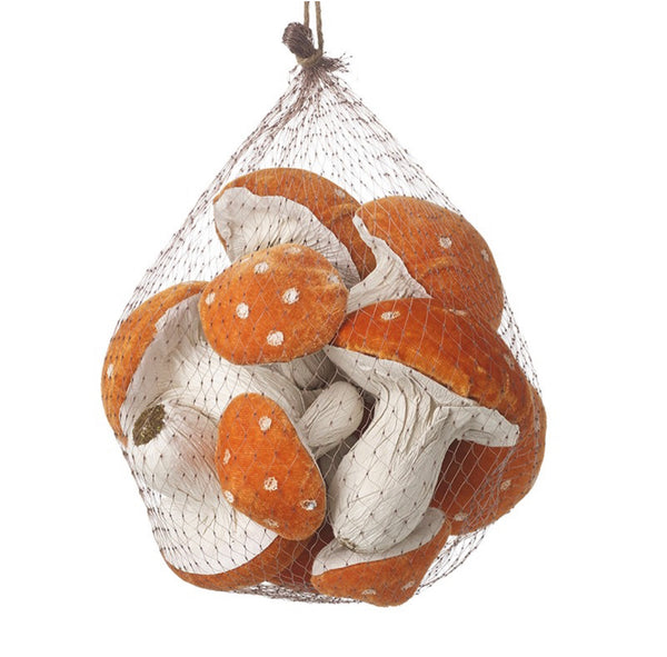 Bag Of Velvet Spotted Orange Toadstools