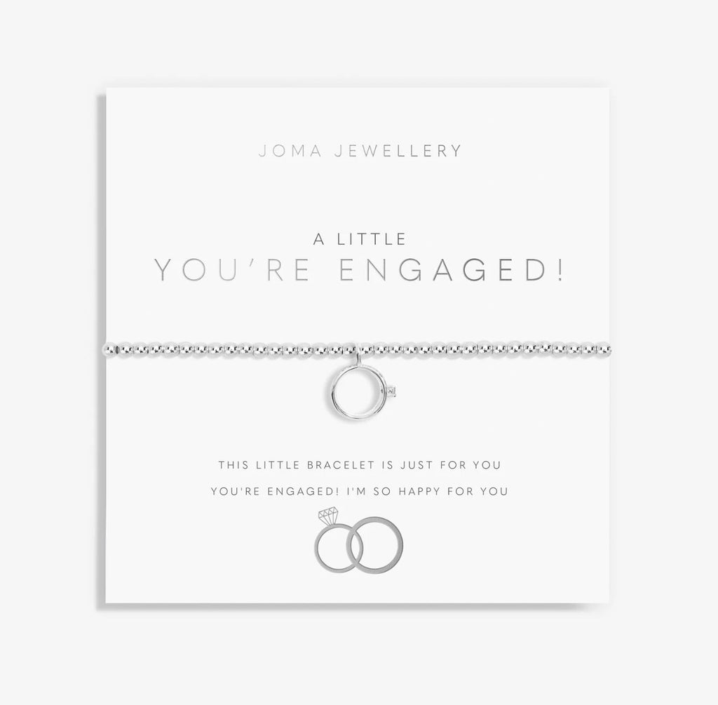 Joma Jewellery A Little 'You're Engaged' Bracelet