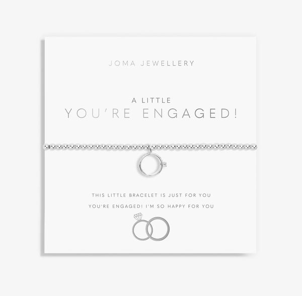 Joma Jewellery A Little 'You're Engaged' Bracelet