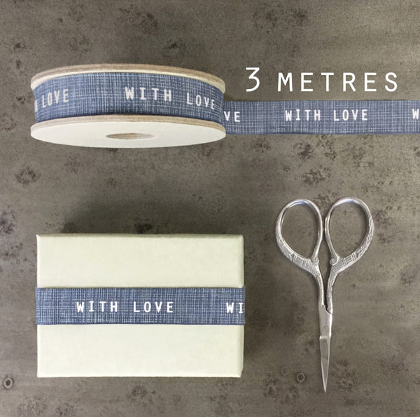 East Of India Ribbon - With Love