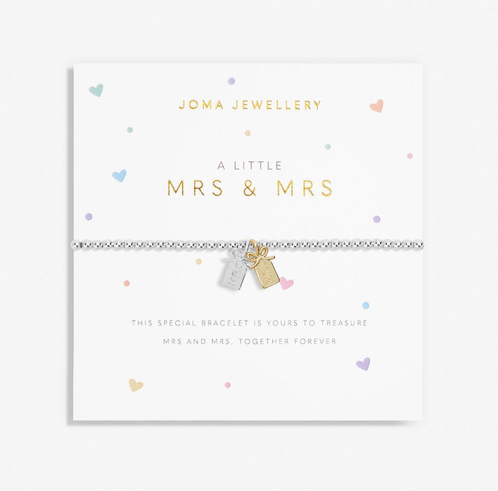 Joma Jewellery A Little 'Mrs & Mrs' Bracelet