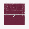 Joma Jewellery Children's Christmas A Little 'Happy Christmas' Bracelet