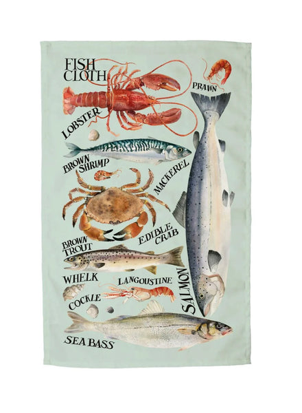 Emma Bridgewater Fish Cloth Tea Towel