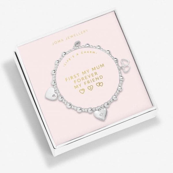 Life's A Charm 'First My Mum Forever My Friend’ Bracelet