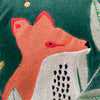 Secret Garden Velvet Fox Cushion