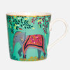 Sara Miller Elephant's Oasis Mug