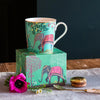 Sara Miller Elephant's Oasis Mug
