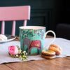 Sara Miller Elephant's Oasis Mug