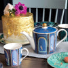 Sara Miller Lattice Windows Teapot