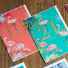 Sara Miller Fabulous Flamingo 18th Birthday Card