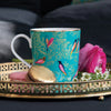 Sara Miller Green Birds Mug