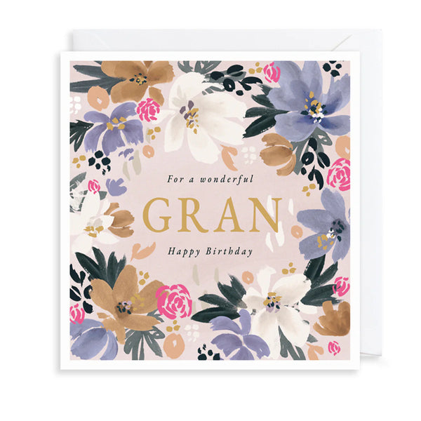 Wonderful Gran Happy Birthday Card