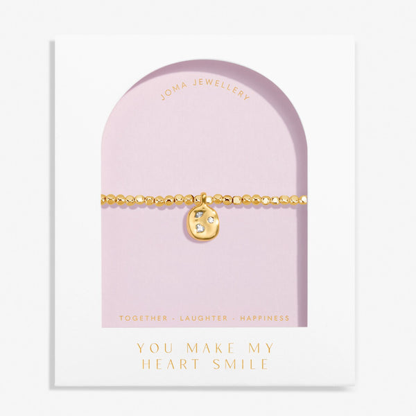 Joma Jewellery Dolce Vita 'You Make My Heart Smile' Bracelet
