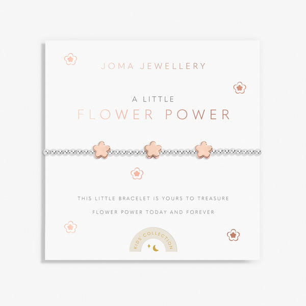 Joma Jewellery Kids' A Little 'Flower Power' Bracelet