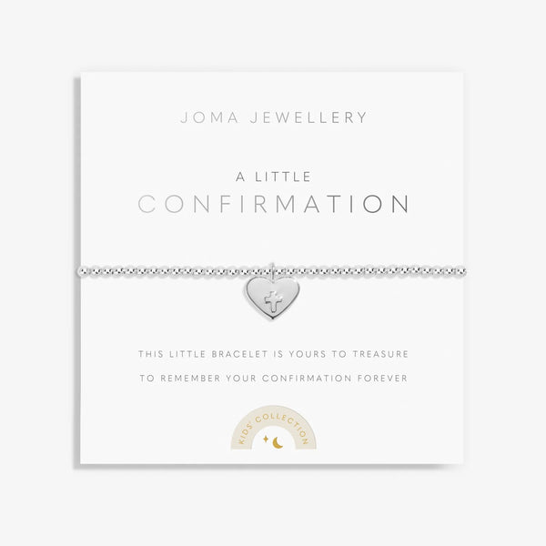 Joma Jewellery Kids' Confetti A Little 'Confirmation' Bracelet