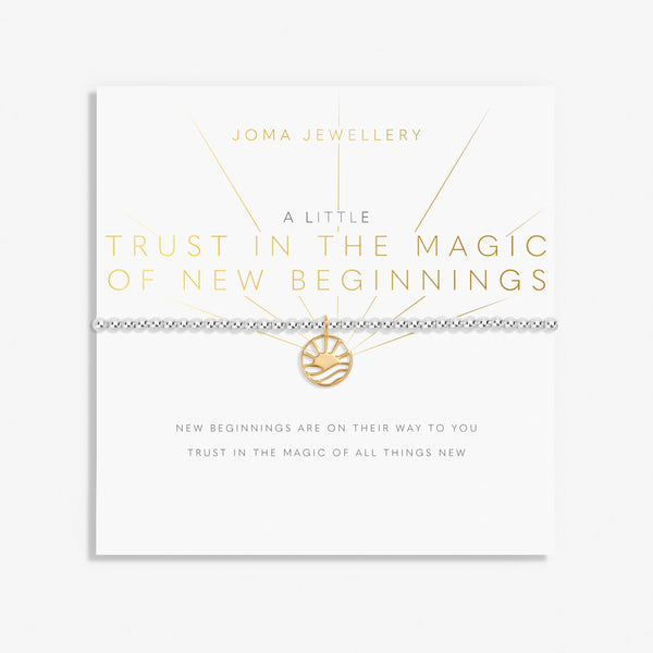 Joma Jewellery A Little 'Trust In The Magic Of New Beginnings' Bracelet