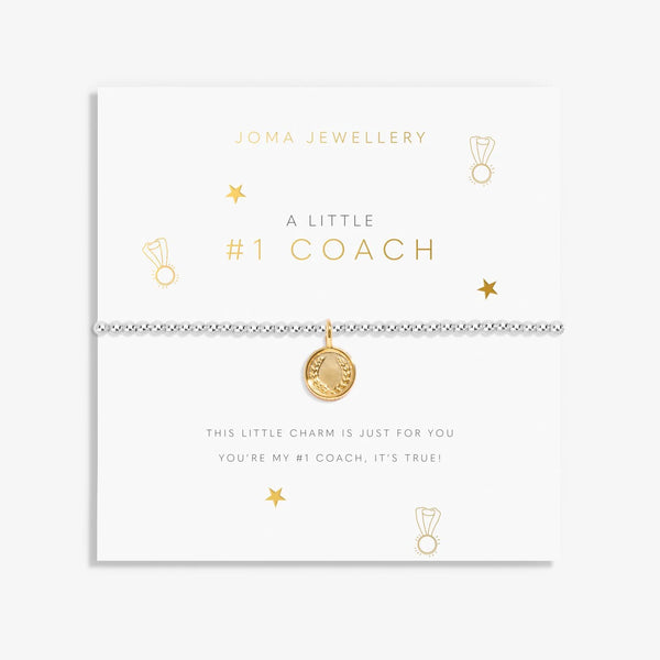 Joma Jewellery A Little 'Number One Coach' Bracelet