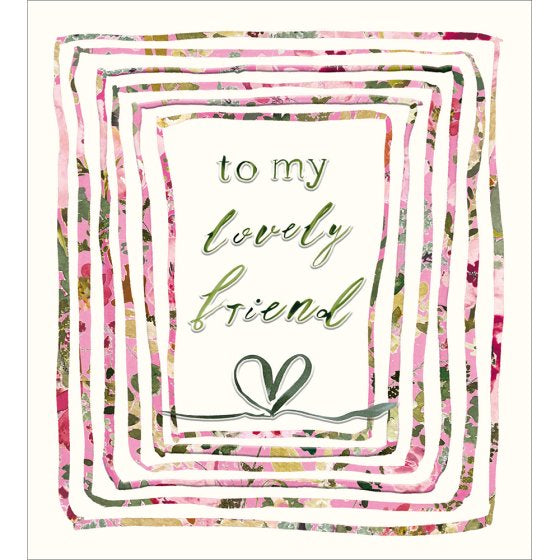 Lovely Friend Card