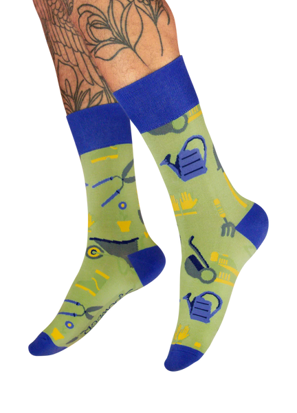 Powder Men's Greenfingers Socks - Sage