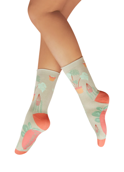 Powder House Plants Ankle Socks